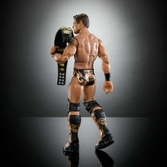 Mattel WWE Elite The Miz TrueFX detailing for lifelike look.
