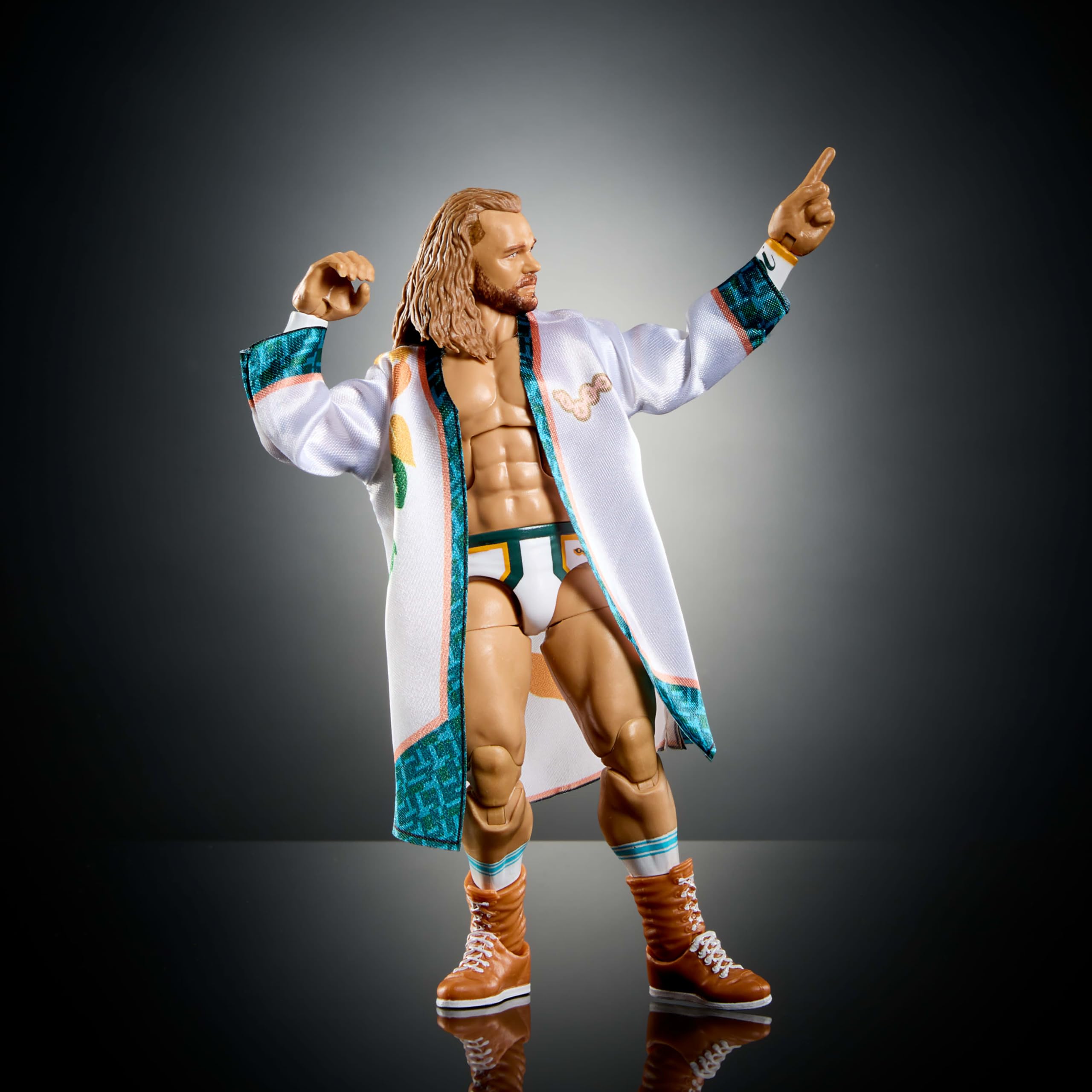 Mattel WWE Elite Tyler Bate in-ring pose for action dioramas