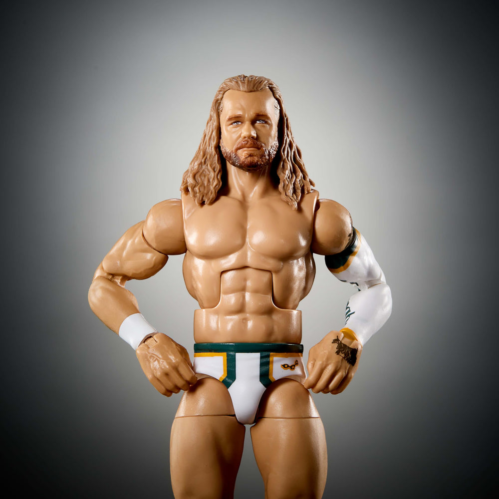Mattel WWE Elite Tyler Bate figure with swappable hands for varied poses