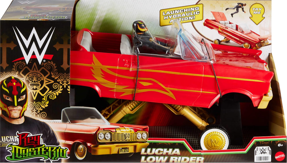Mattel WWE figure and vehicle set enhances imaginative wrestling play experiences