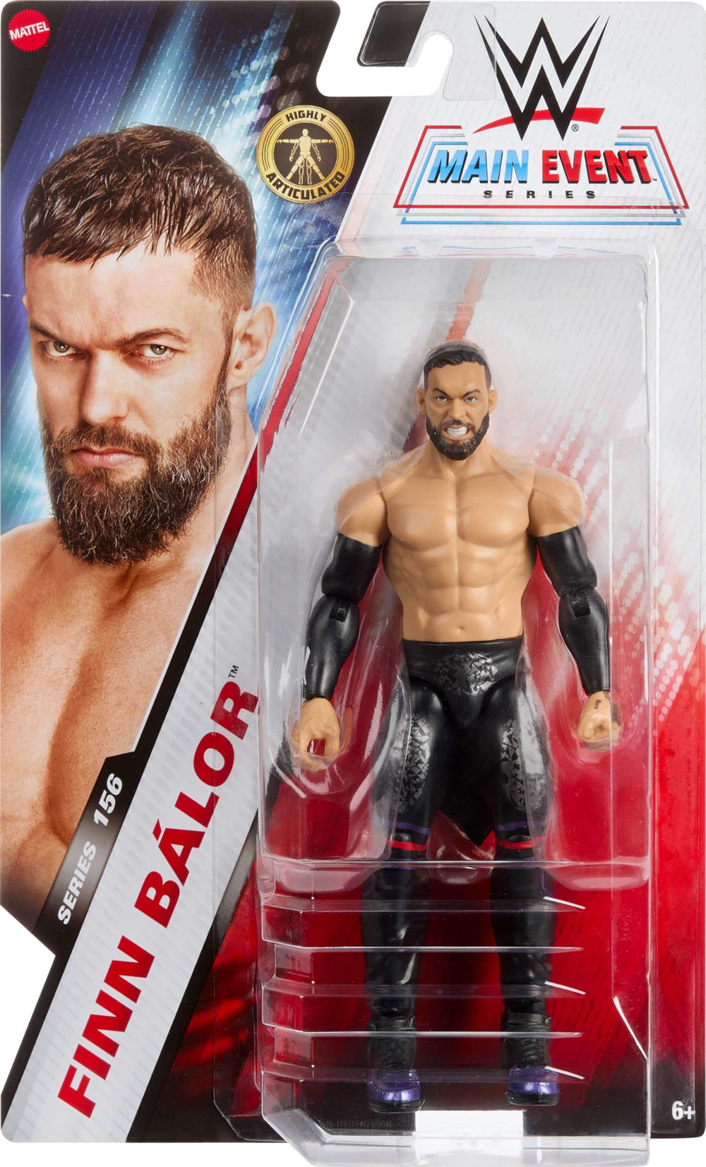Finn Balor life-like face using TrueFX technology for realism