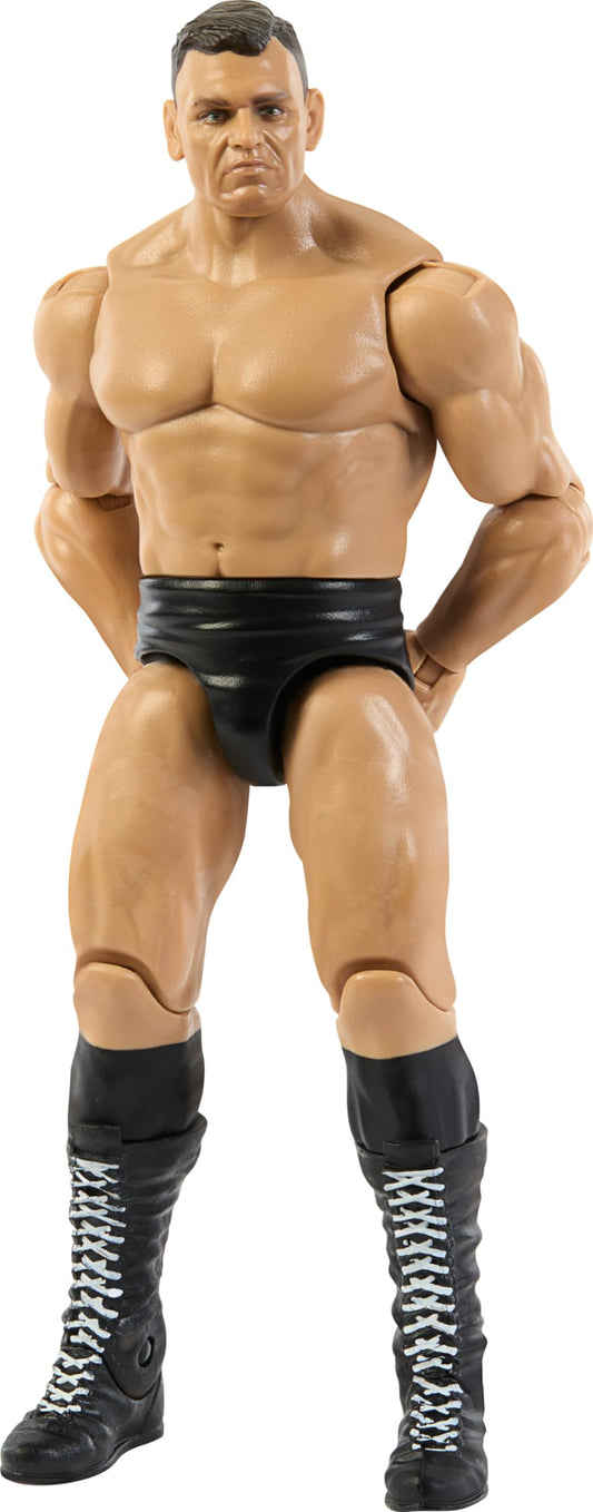 Mattel WWE Gunther 6-inch action figure ready for dynamic posing and play.