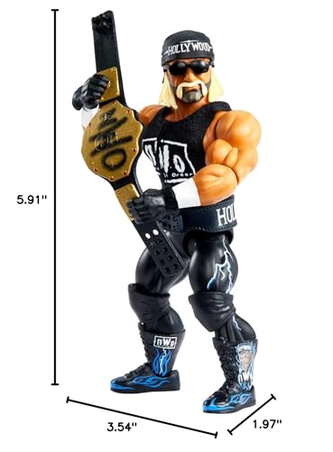 Mattel WWE Hogan retro figure packaging ready for shelf display