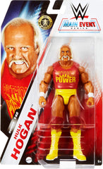Mattel Hulk Hogan figure showing 10 articulation points for poseability