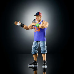 Mattel WWE John Cena TrueFX detailing enhances a lifelike look in photos.