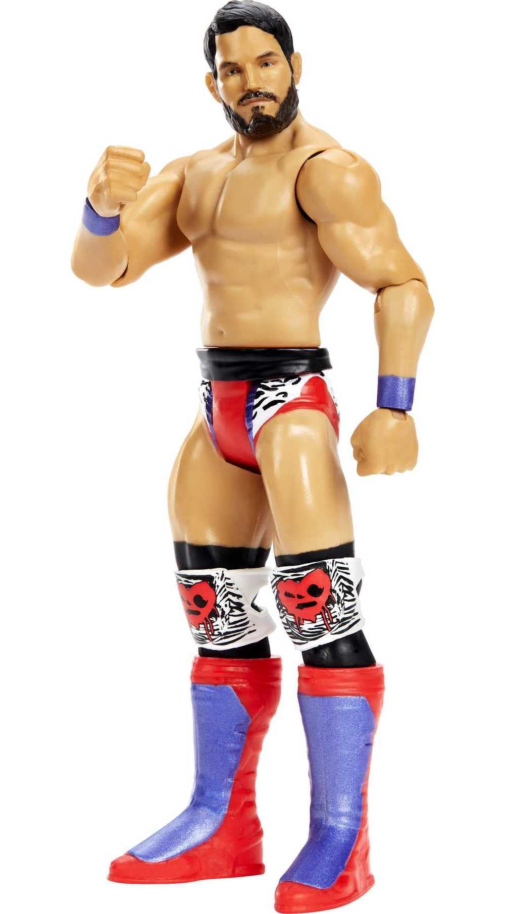 Mattel WWE Johnny Gargano 6-inch figure front view for play and display.