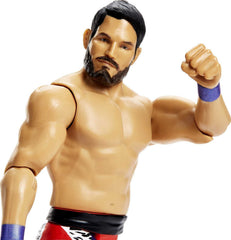 Mattel WWE Johnny Gargano TrueFX face detail for lifelike collection keepsakes.