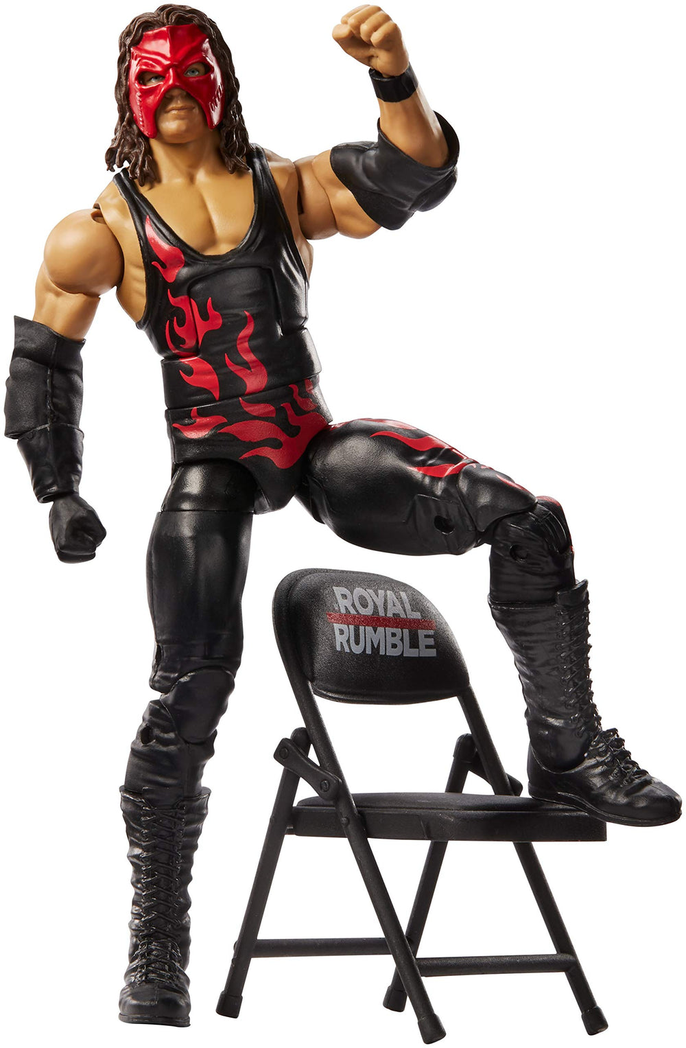Mattel WWE Kane Elite figure with deluxe articulation for versatile posing