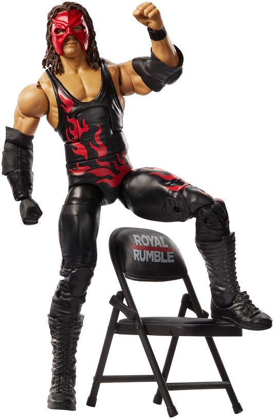 Mattel WWE Kane Elite figure with deluxe articulation for versatile posing