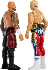 Mattel WWE Main Event Showdown TrueFX facial detail for lifelike display