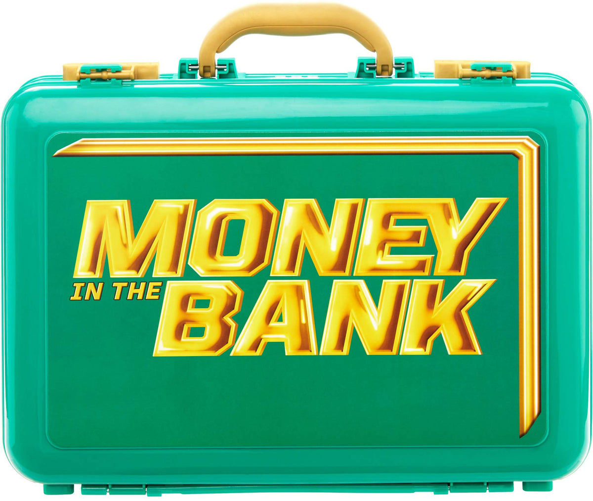 Mattel WWE Money in the Bank Carrying Case front graphic for organized display and play