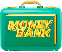 Mattel WWE Money in the Bank Carrying Case front graphic for organized display and play