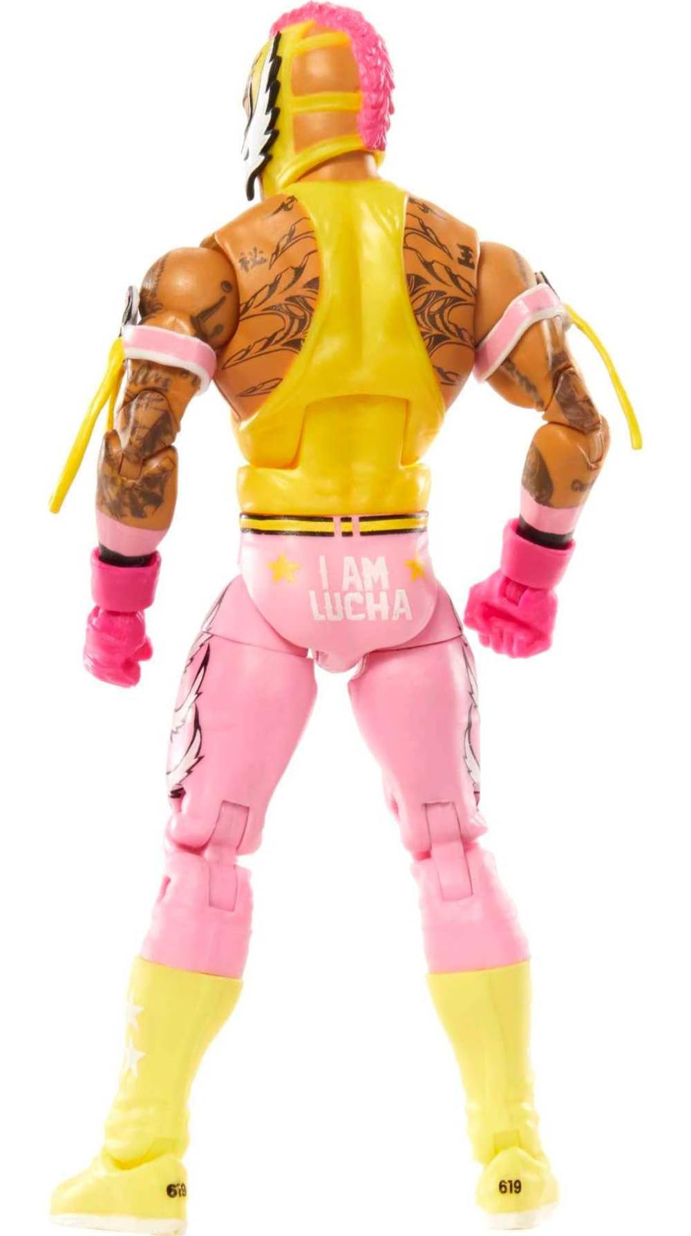 Mattel Rey Mysterio Top Picks iconic accessories enhance play and display.