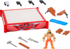 Mattel WWE Ringside Accessories add extra battle options for knockout-style play.