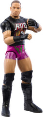 Mattel WWE Rob Van Dam figure in dynamic pose.