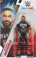 Mattel WWE Roman Reigns figure articulation 10-points enables dynamic posing for play.