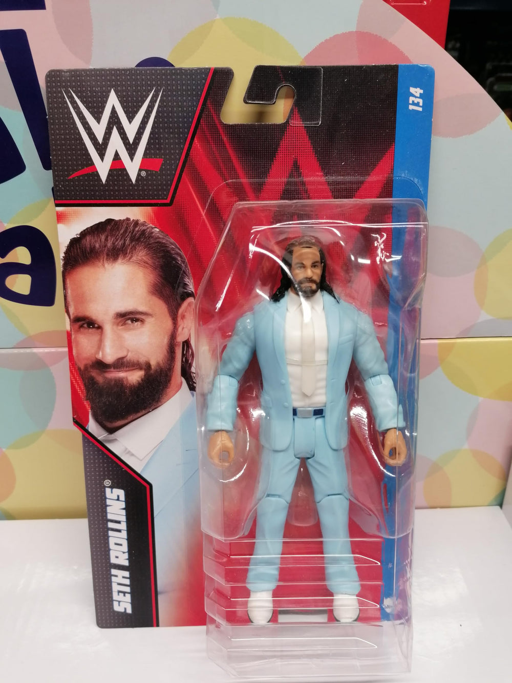 Mattel WWE Seth Rollins basic figure 6-inch pose-ready for dynamic ring-action scenes