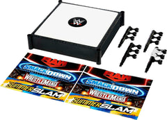 Mattel WWE Superstar Ring front view for immersive arena play.