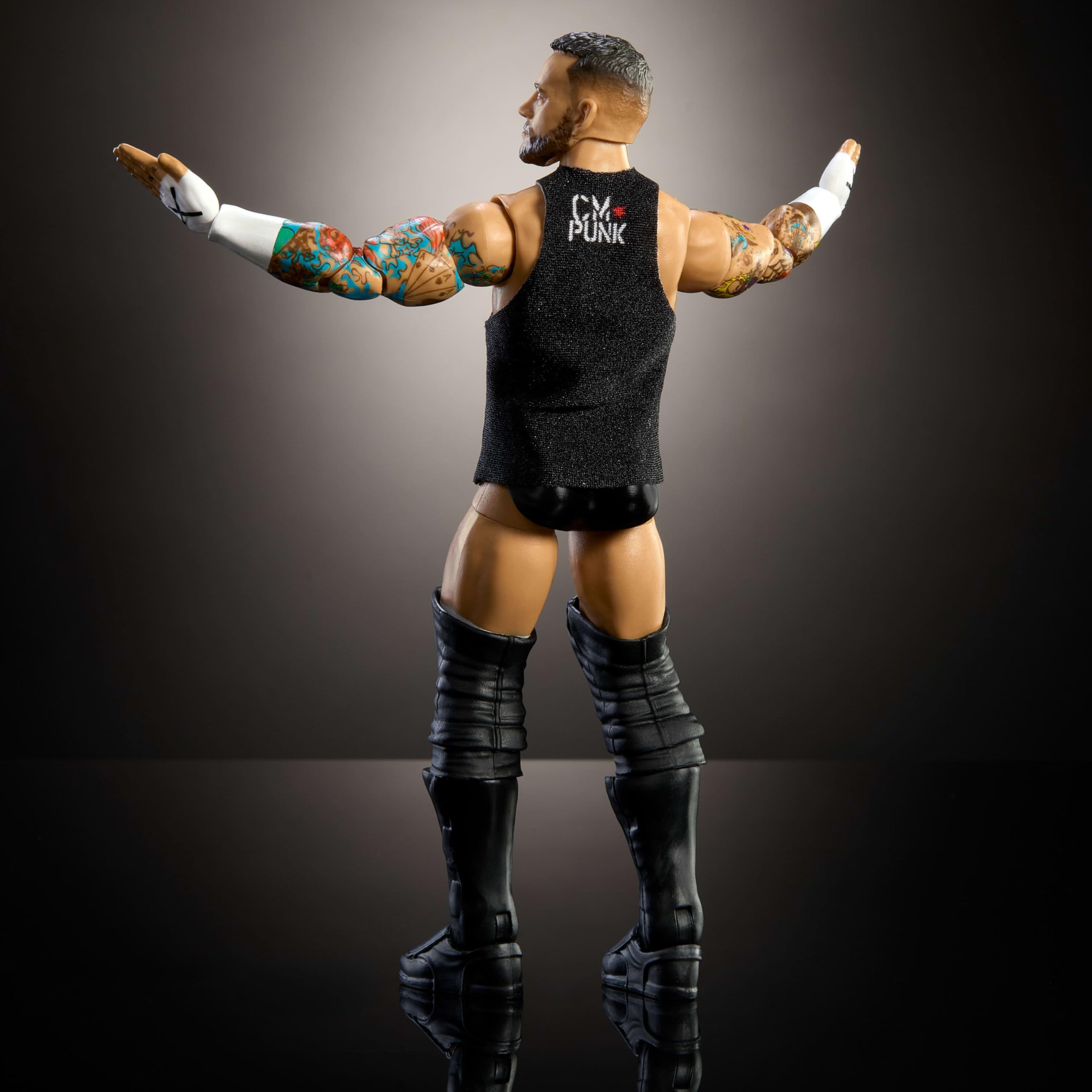 Collect CM Punk beside other WWE Top Picks figures
