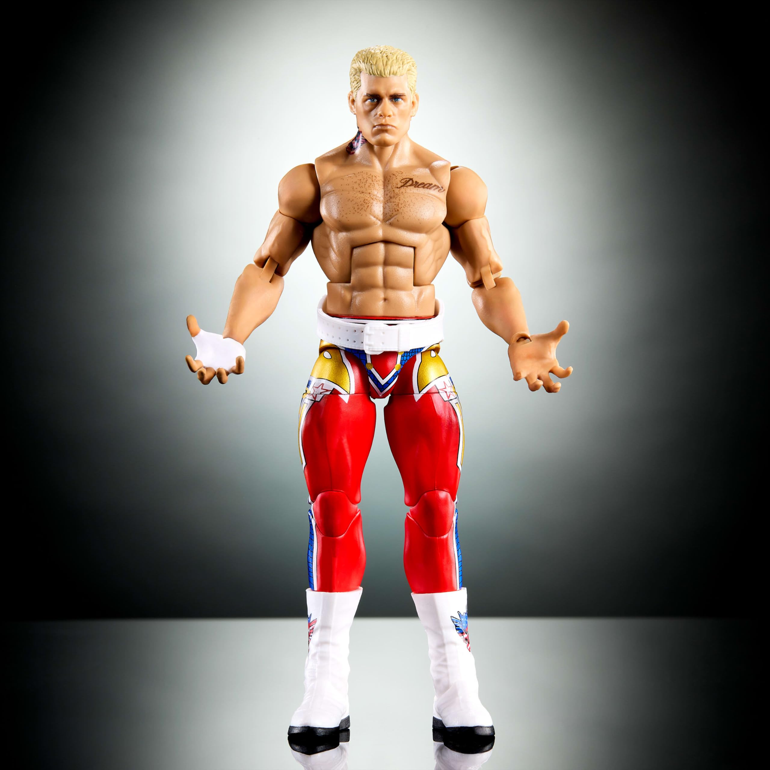 Mattel Top Picks Cody Rhodes accessories set for versatile display