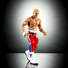 Mattel Cody Rhodes TrueFX detailing adds lifelike features