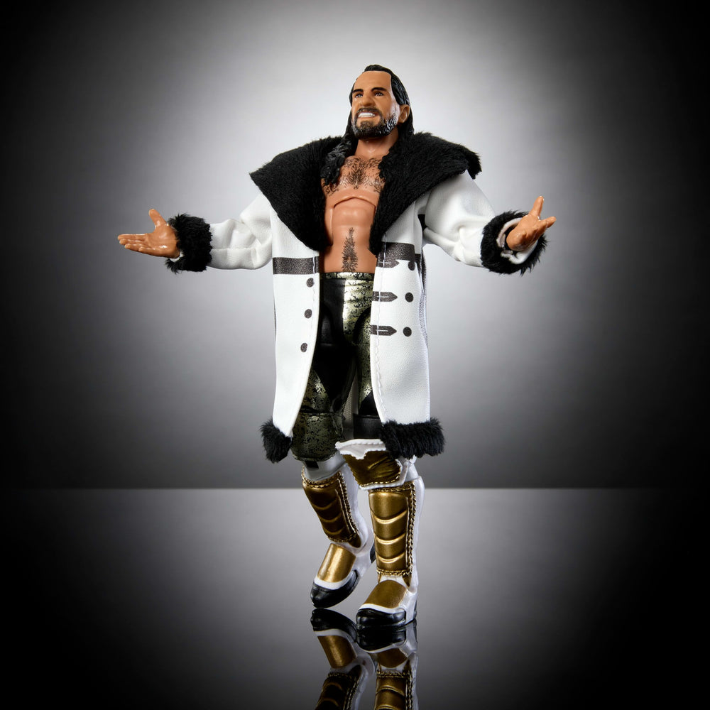 The 25-point articulation enables a wide range of poses for Seth Rollins.