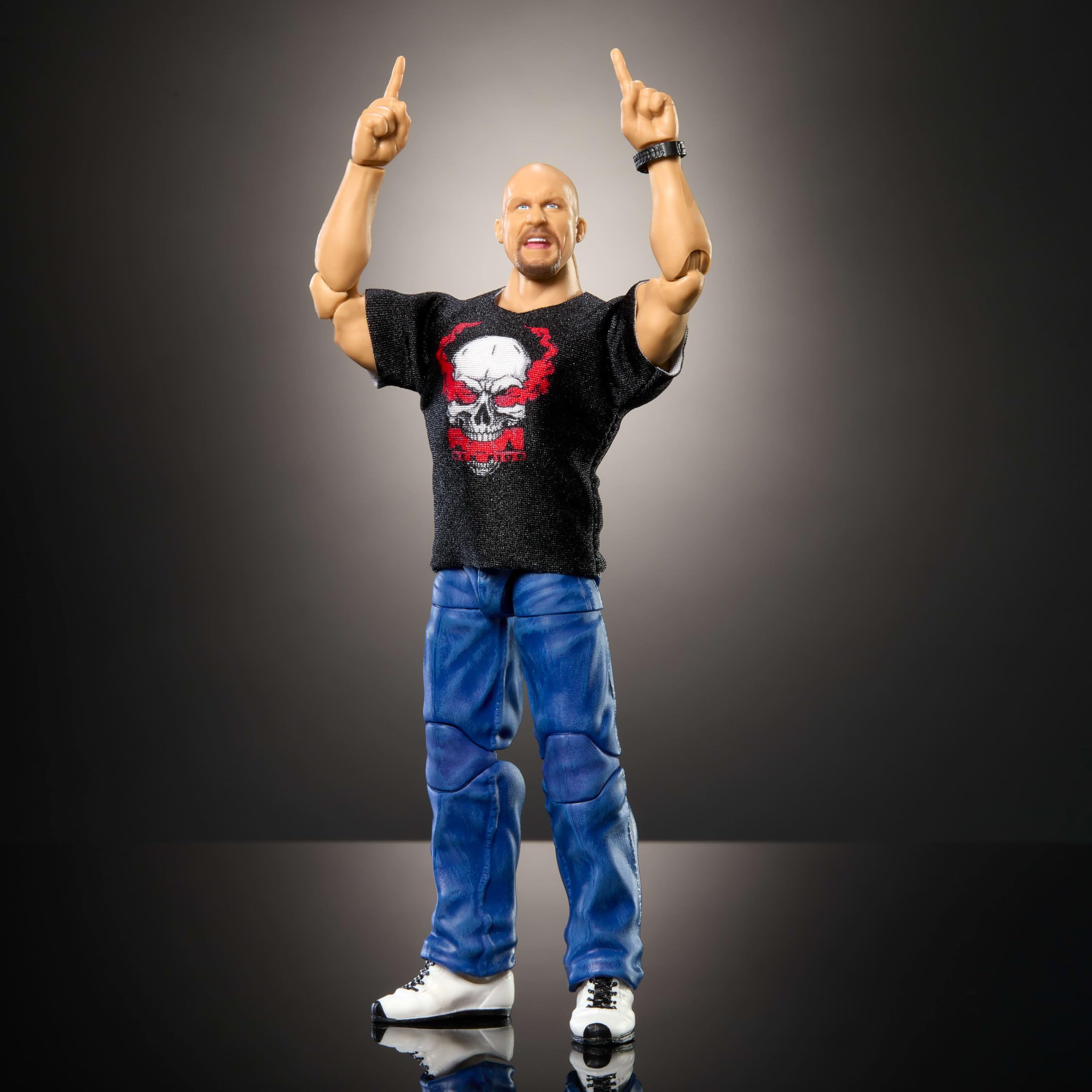 Mattel WWE Top Picks Elite Stone Cold Steve Austin ring gear authentic look