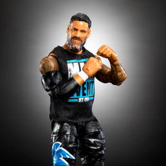 Swappable hands with Mattel Top Picks Jey Uso for pose versatility