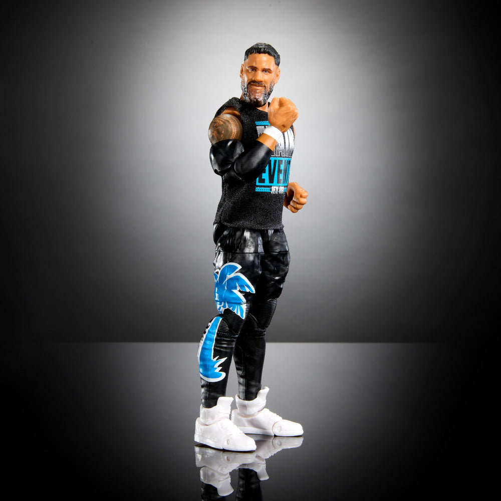 TrueFX detailing on Mattel Jey Uso face for lifelike features