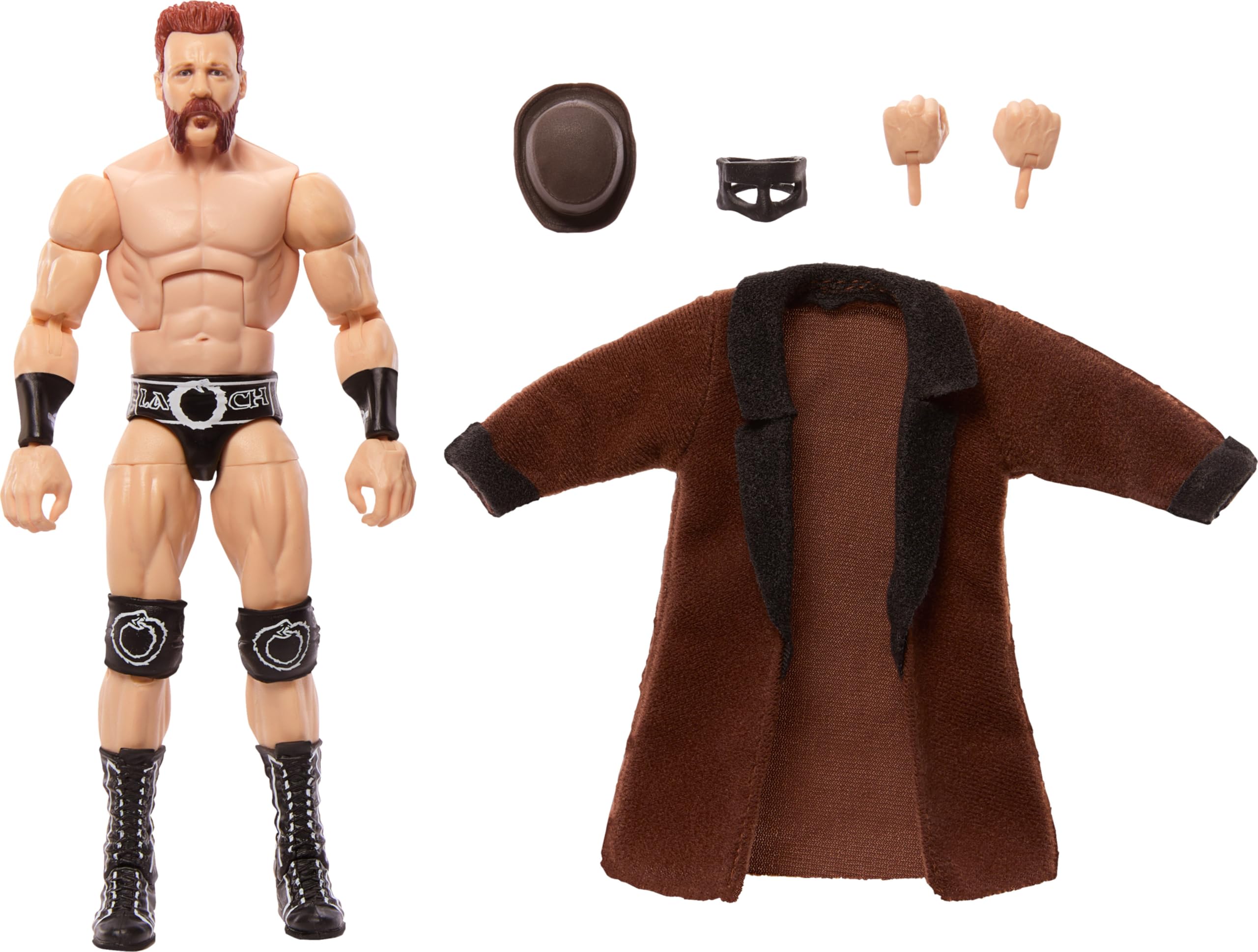 Mattel WWE Top Picks Sheamus 6-inch figure with authentic details for display and action