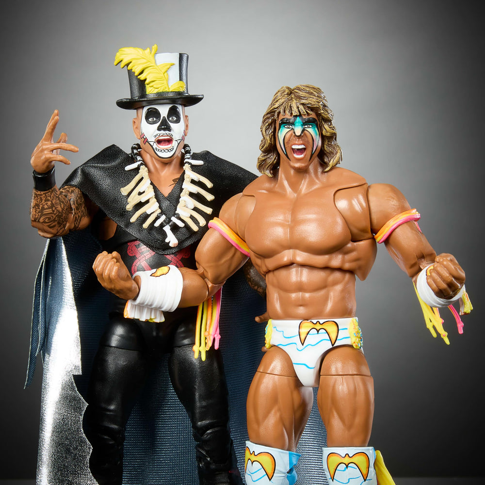 Mattel WWE Ultimate Edition 30+ articulation for dynamic poses.