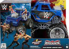 Mattel WWE Wrekkin Slam Crusher colorful WWE styling varies by unit