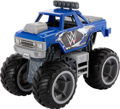 Mattel WWE Wrekkin Slam Crusher with 8 breakaway pieces in action for dramatic play
