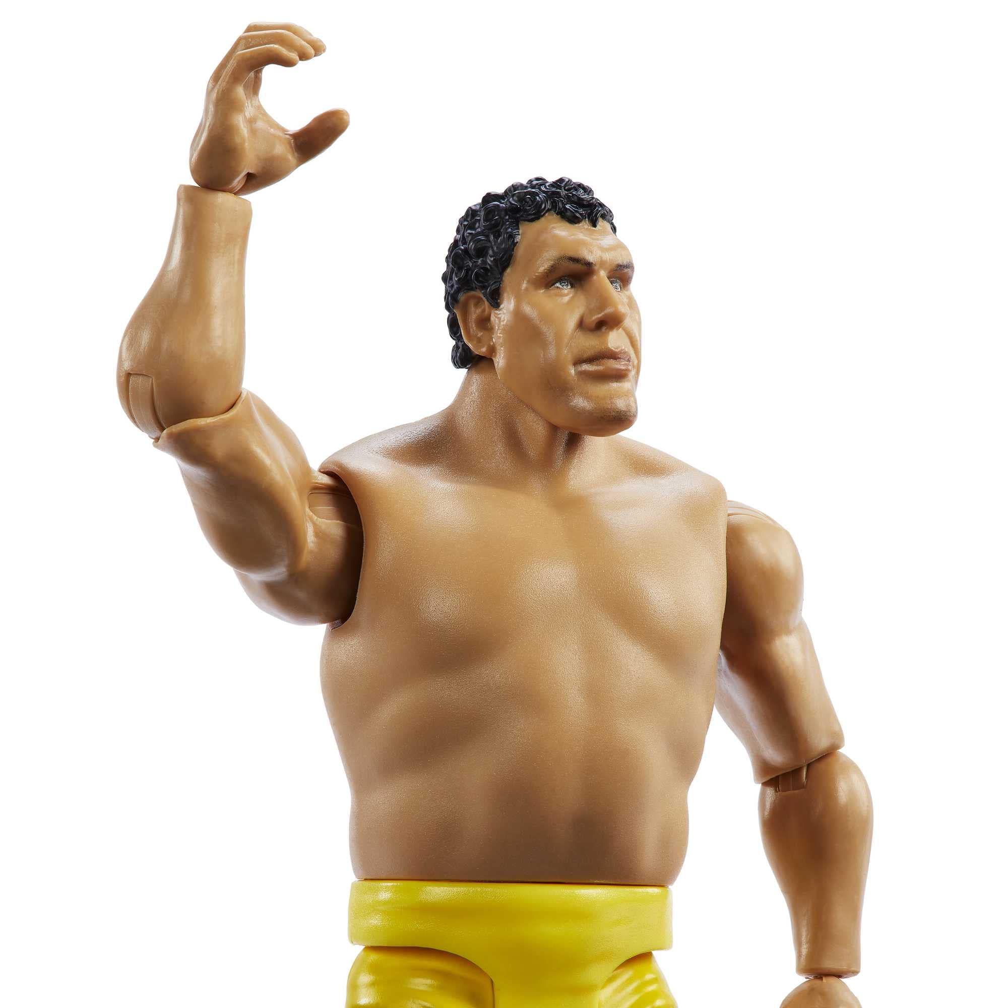 Mattel WrestleMania Andre the Giant figure highlights TrueFX detail