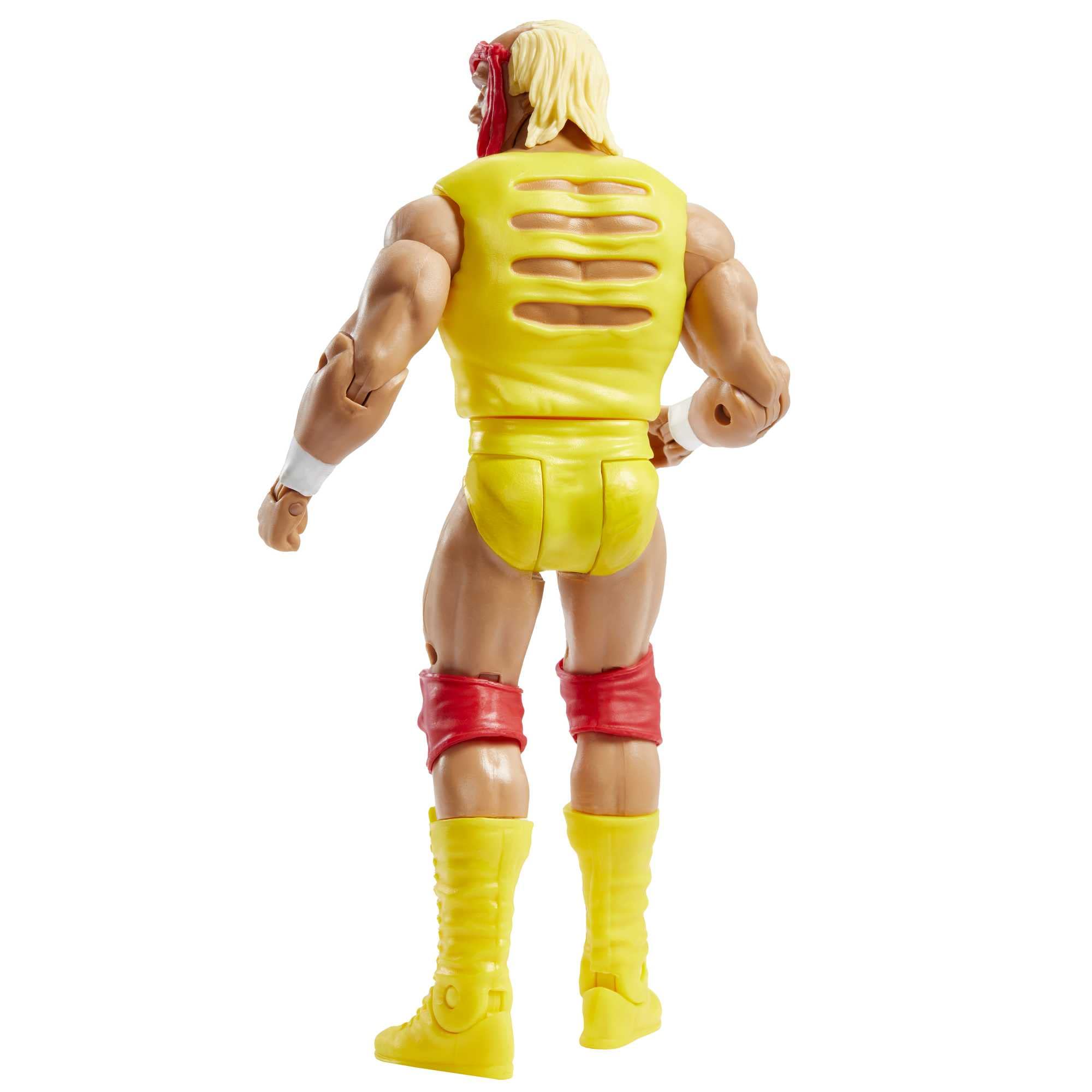Mattel WWE Hulk Hogan 10-point articulation for poseability.