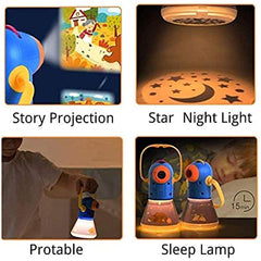 Matteobenni storybook reading mode helps kids imagine scenes.