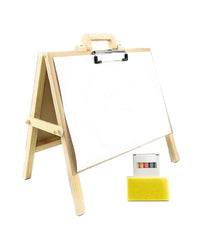 Matty's Toy Stop mini tabletop easel chalkboard for quick home art sessions.