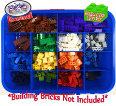 Matty's Toy Stop Brik-Kase 2-GO compact case holds 1,500+ bricks