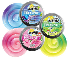 Crazy Aarons Putty Mini Tin Butterfly Sunshine promotes tactile play and calm focus.