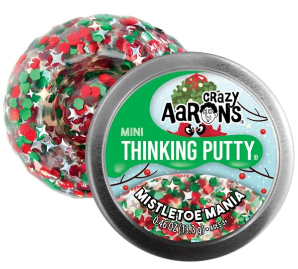 Matty's Toy Stop Twinkling Tree putty tin with glow accents for cozy holiday vibes