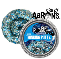 Matty's Toy Stop Glitter gears Bounce Putty adds sparkle to creative sessions.