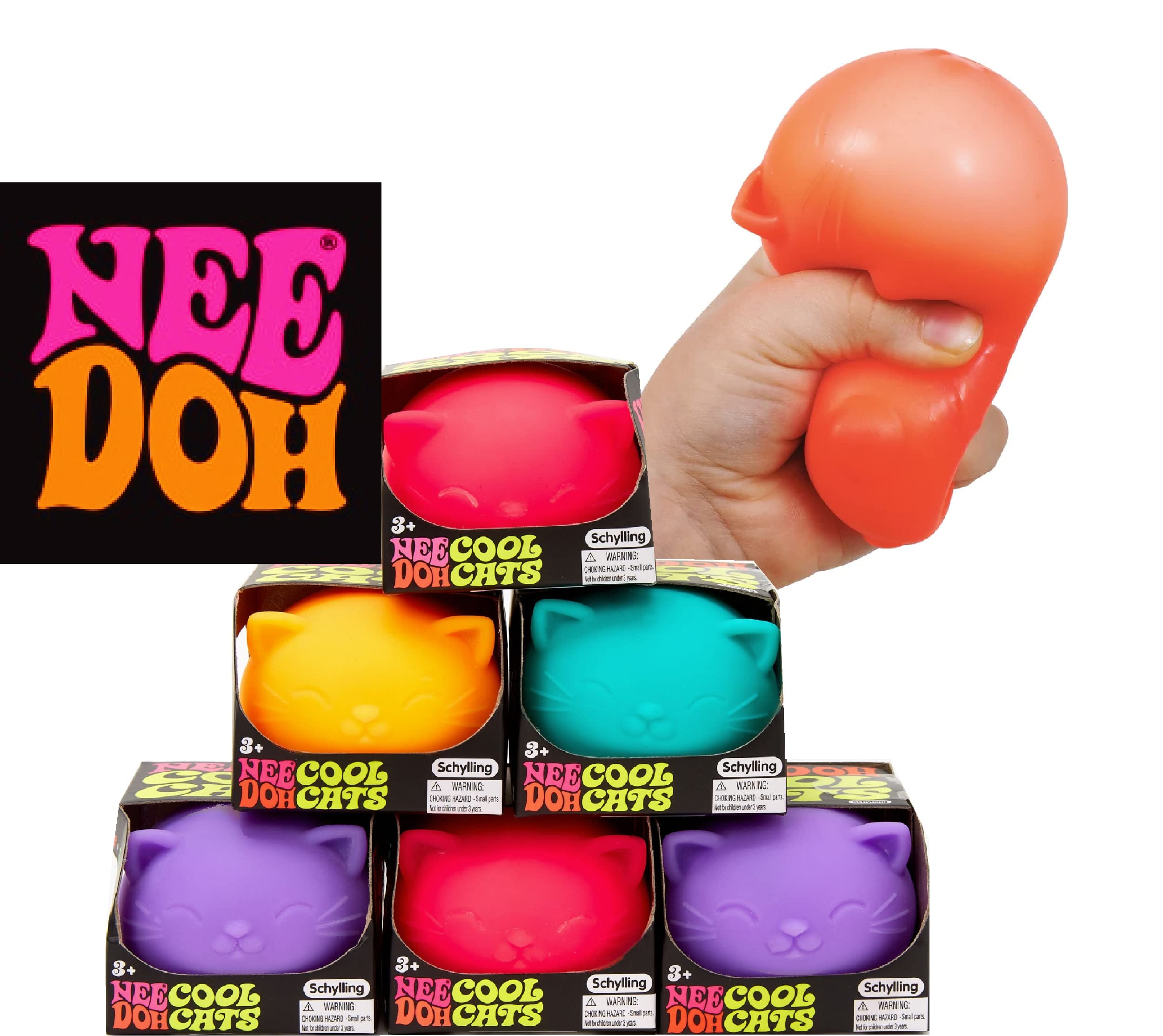 Matty's Toy Stop Schylling Nee Doh Dig It Pig squishy toy aids quick calm breaks