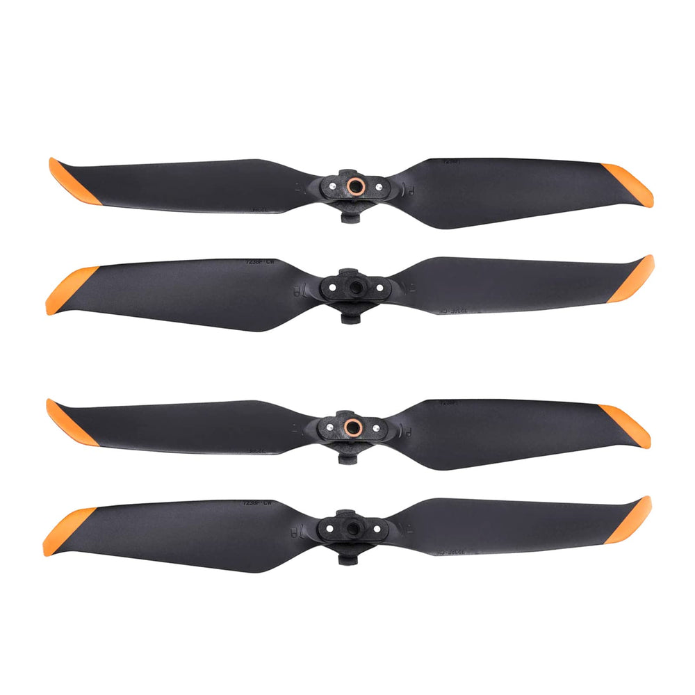 Mavic Air 2 compatible orange propellers for easy swap.