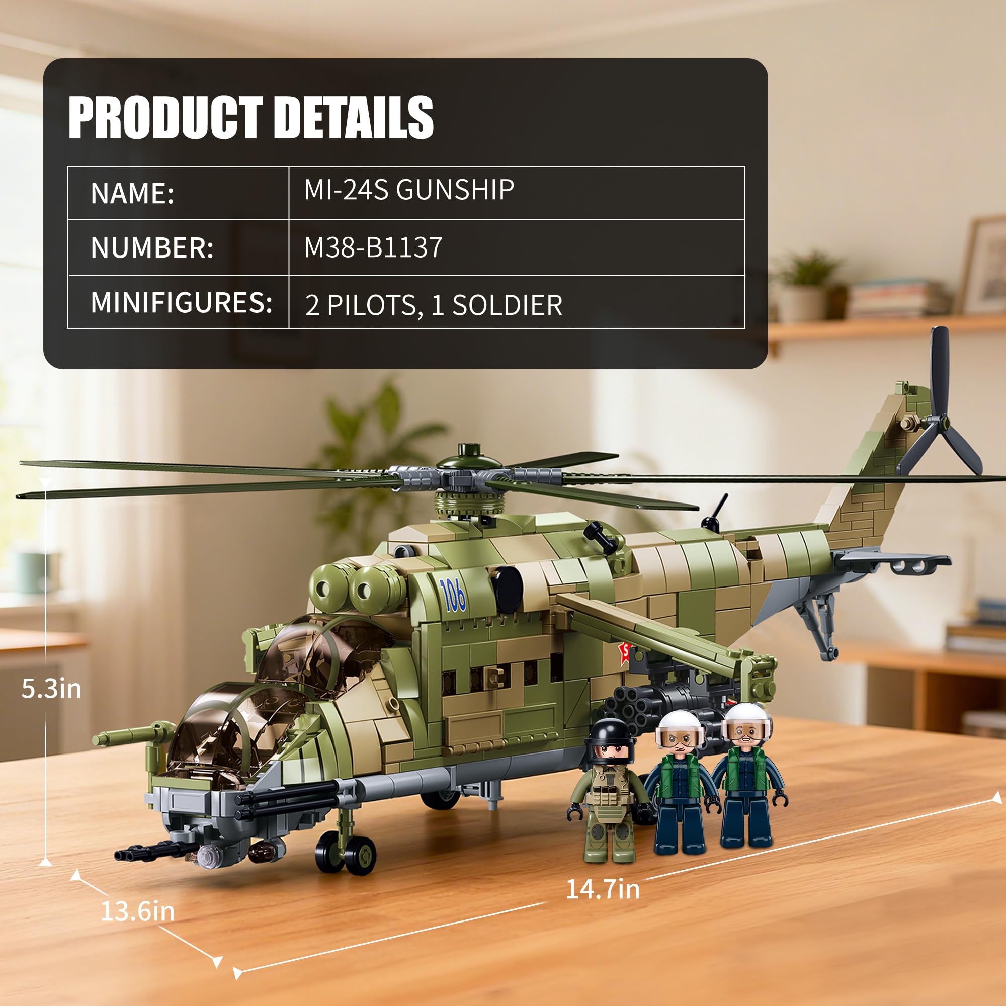 Mavo Brix MI-24VPS multi-variant build provides flexible display choices