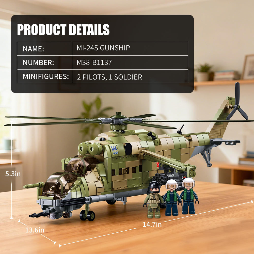 Mavo Brix MI-24VPS multi-variant build provides flexible display choices