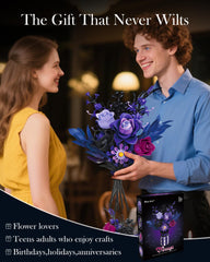 Mavo brix Midnight berries provide rich color contrast in decor.