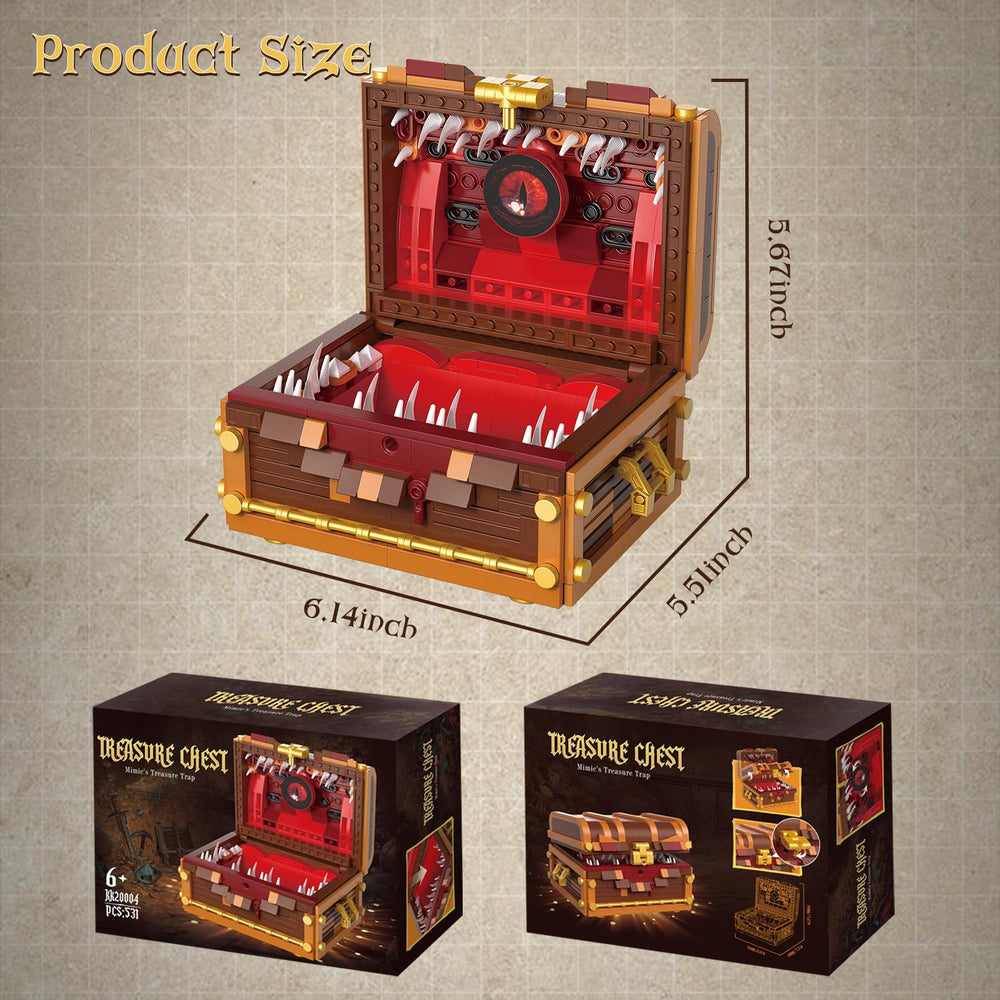 Mavo brix Mimic Chest gift idea for board gamers and dice fans.