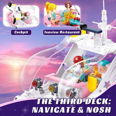 Mavo Brix Pink Yacht banana boat adds seaside adventures.