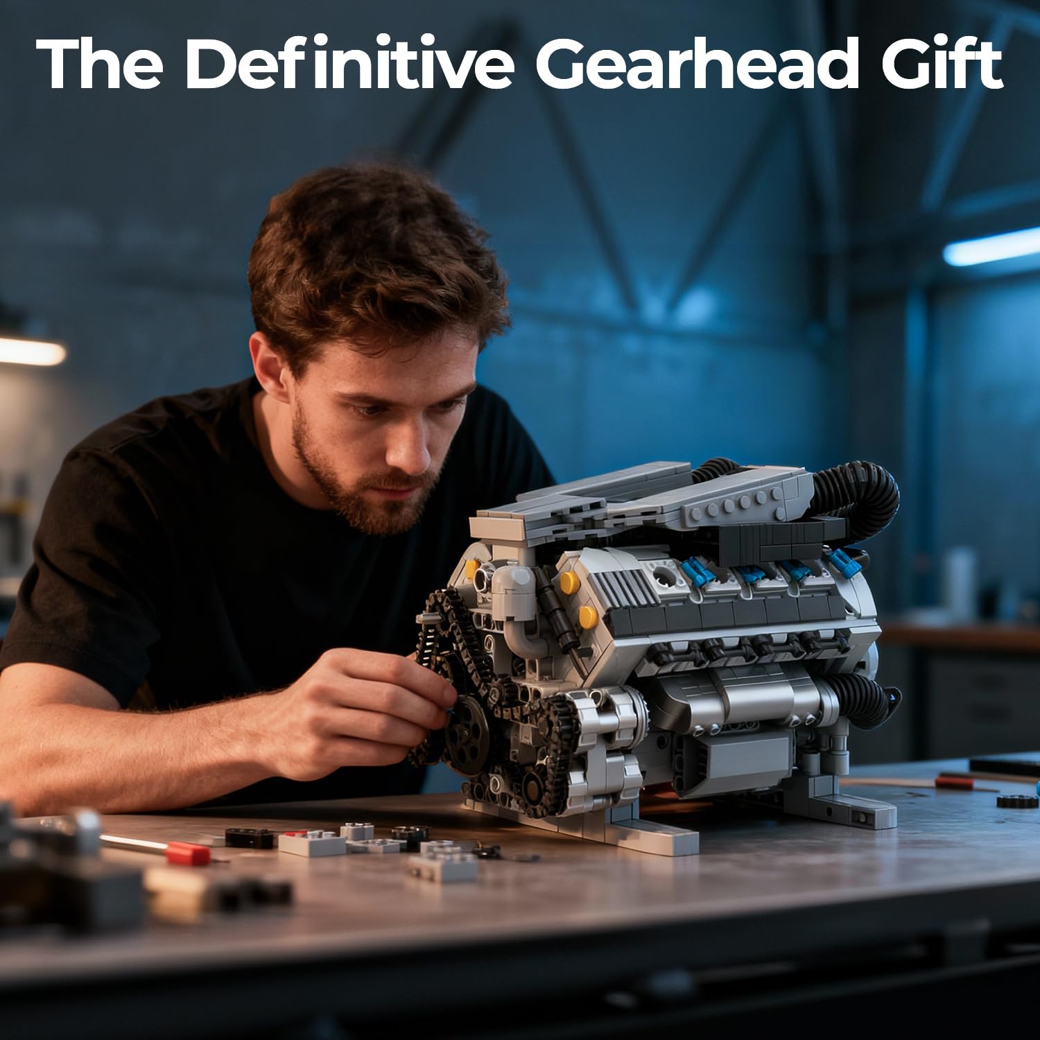 Ideal gift for curious minds, the Mavo brix V8 kit inspires hands-on exploration