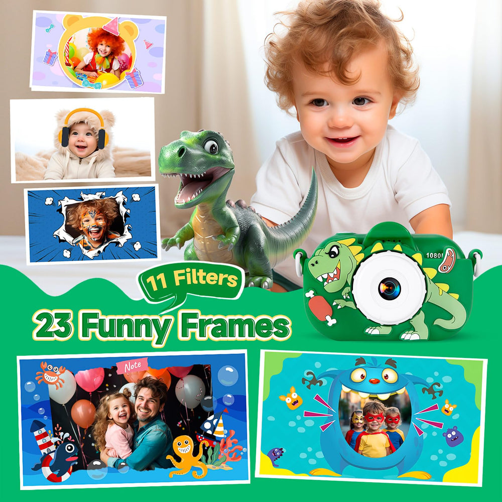 MAVOKIS kids camera selfie mode, ideal for playful self-portraits.
